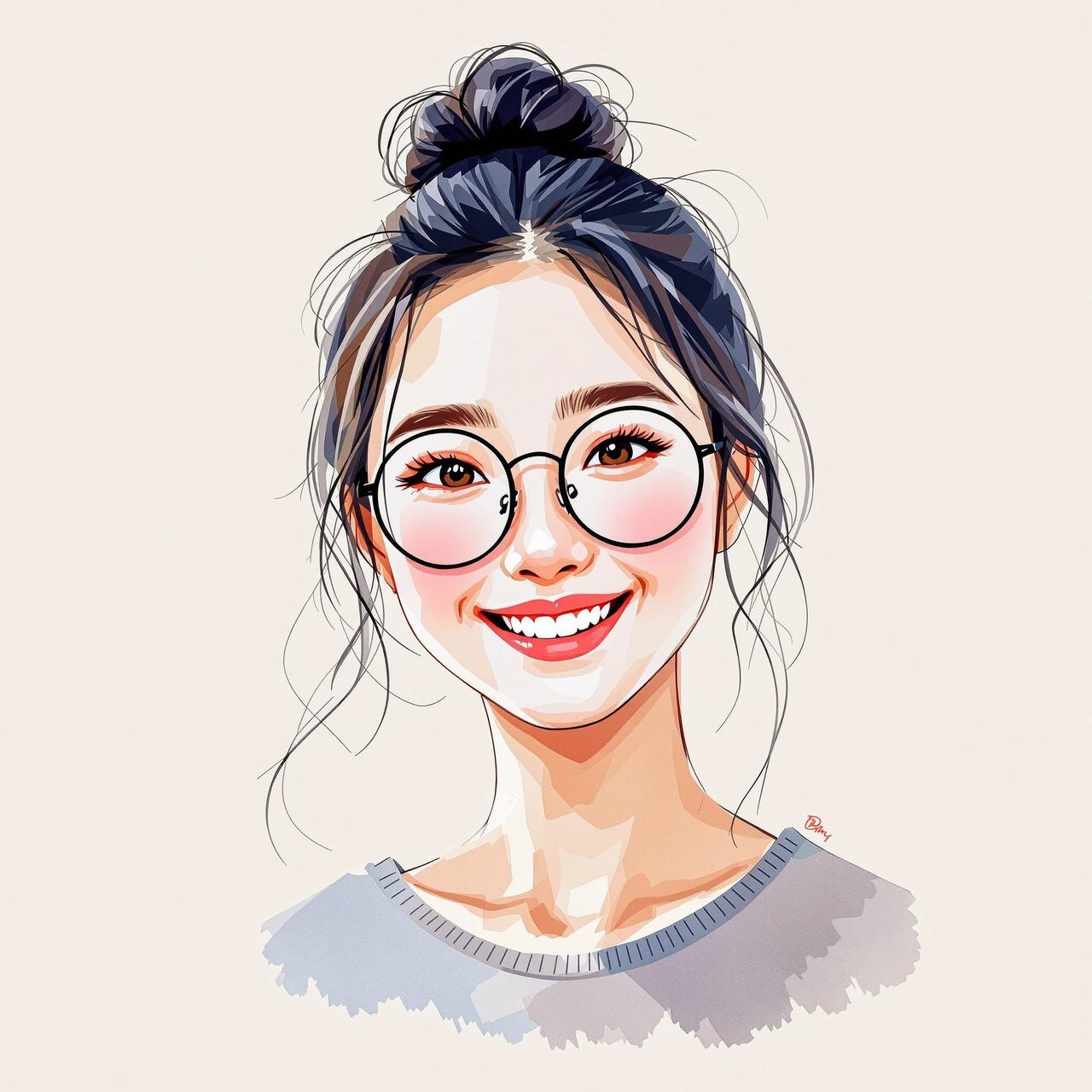 动漫解说团队成员：小竹 - UI / UX 设计师